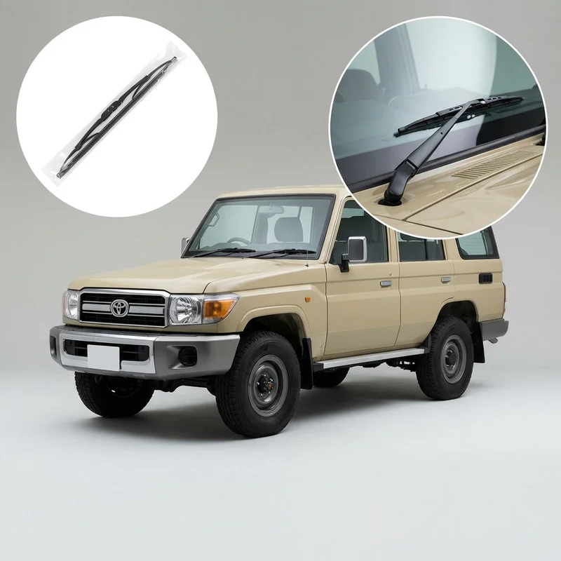 Driver Side Wiper Blade for Toyota Land Cruiser (1970 - 2025) - 1